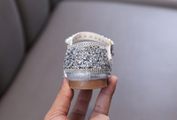 Chaussures de danse pour bébé fille princesse avec diamants pour les saisons d'hiver et de printemps