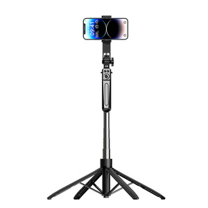 Yunteng B17 Trépied télescopique Bluetooth avec lumière d'appoint et télécommande pour la photographie en direct - Product Image 2