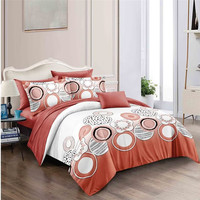Ensemble de literie en microfibre 100% polyester, imprimé 130 g/m², housse de couette, tissu, vente en gros