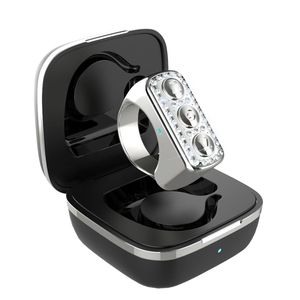 Anillo Inteligente con Diamante Resistente al Agua, Control Remoto Inalámbrico para Desplazamiento en TikTok, Controlado por Aplicación con Estuche de Plástico - Product Image 1