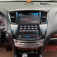 Autoradio Android 12,1 pouces style Tesla pour Infiniti QX60 2014-2019, écran tactile QLED 8 cœurs, unité centrale multimédia Plug & Play