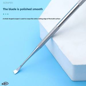 Modern Eco-friendly Stainless Steel Pet Dental Tartar Tool-Migougou Oral Cleaning Kit <strong>for</strong> <strong>Dogs</strong> <strong>Removing</strong> <strong>Plaque</strong> and Stains - Product Image 4