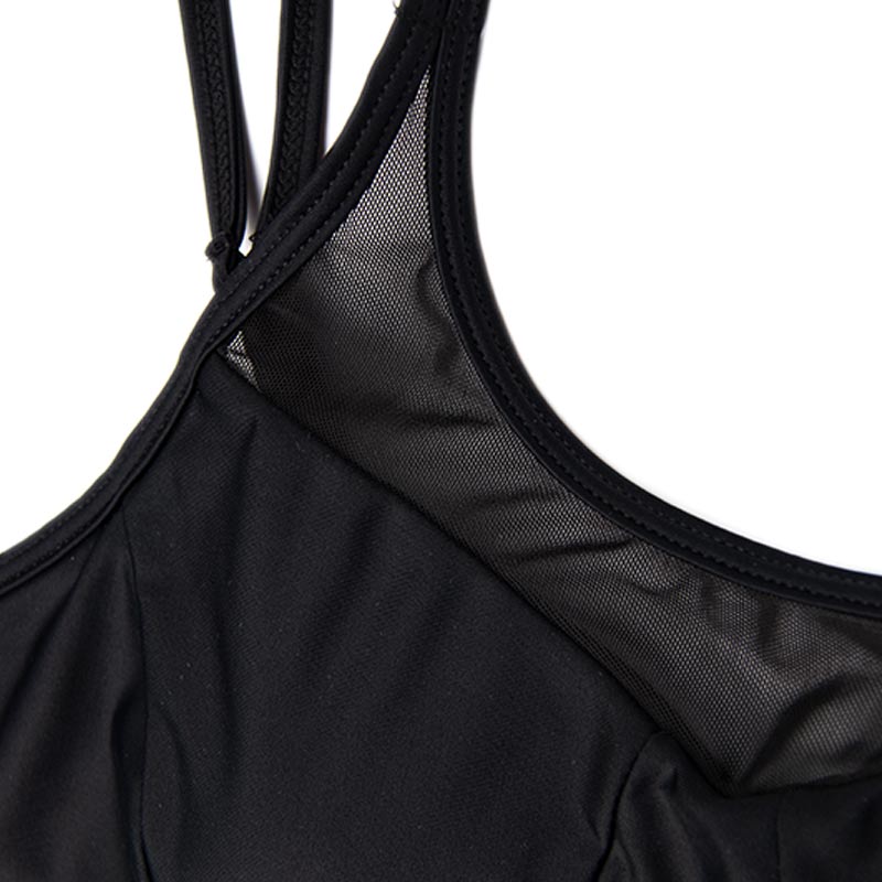 Hot sale two piece no shoulder sexy swimsuit bikini beach wear