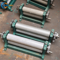 Machine à rouleaux manuelle pour la fabrication de feuilles de cire d'abeille gaufrées, fournie directement par l'usine XUANHUA