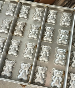 Hot Sale Bear Baking Pan <strong>Cute</strong> Panda Cake Molds Customized Cake Baking <strong>Tray</strong> - Product Image 5