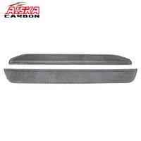 AISKA Couvre-seuils de porte avant en carbone sec, légers, style sport, adhésifs, accessoires intérieurs pour Tesla Model Y Juniper 2025+