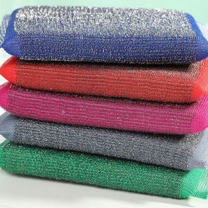 แผ่นใยขัดกันรอยขีดข่วนสำหรับจานตาข่ายลวดสแตนเลสสำหรับทำความสะอาดครัวงานตามสั่ง - Product Image 3