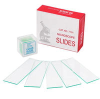 Microscope Slides and Cover Slips Manufactured From High-quality Borosilicate Glass with Superior Clarity and Uniform Thickness