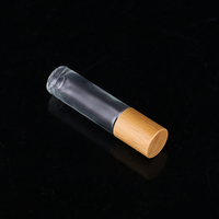 Botol Roller Parfum Kaca Bambu Ramah Lingkungan untuk Aplikasi Serum dan Minyak Esensial