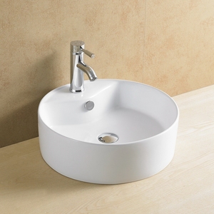 HS-8032 Modern Oval Design <strong>Hand</strong> <strong>Wash</strong> Sink Triple Bathroom Sink <strong>Set</strong> for Hotels Easy Clean Toilet Sink - Product Image 3