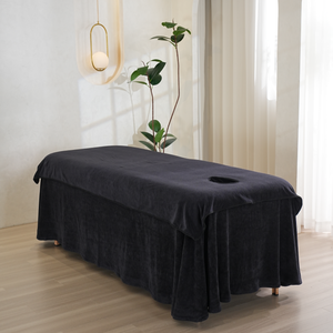 230x120cm copri lettino da massaggio nero riutilizzabile copriletto a cera <span class=keywords><strong>per</strong></span> estetista tovaglie di alta qualità <span class=keywords><strong>per</strong></span> <span class=keywords><strong>tavolo</strong></span> <span class=keywords><strong>rettangolare</strong></span> - Product Image 4