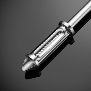 Chất lượng cao đa chức năng hợp kim kẽm <span class=keywords><strong>Peeler</strong></span> 3 trong 1 công cụ nhà bếp Khoai Tây Rau Trái Cây răng cưa <span class=keywords><strong>Peeler</strong></span> với Non-Slip xử lý - Product Image 5