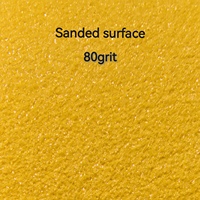 Autocollant antidérapant simple face en PVC acrylique robuste, noir, étanche, sensible à la pression, activé par l'eau, pour une meilleure adhérence et une meilleure traction.