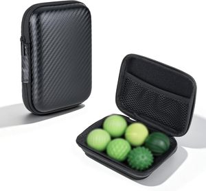 <span class=keywords><strong>Mini</strong></span>-ensemble de balles tactiles en silicone avec étui de transport portable, picots texturés, jouet anti-stress pour le développement sensoriel précoce du bébé (étui uniquement) - Product Image 1