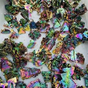 Vente en gros <span class=keywords><strong>de</strong></span> pierres minérales naturelles brutes en cristal <span class=keywords><strong>de</strong></span> <span class=keywords><strong>bismuth</strong></span> pour décoration cadeau - Product Image 5