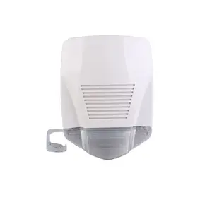 China Manufacturer Home Security Systems Wholesale Price New Wired Alarm Strobe Light Siren With Voice Alarm