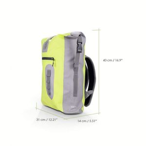 Sac à dos de moto étanche en PVC, sac sec universel pour siège arrière de moto, sac d'hydratation 36-56L pour la conduite, le camping, la navigation de plaisance, étanche - Product Image 6