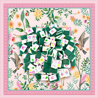 Mahjong américain personnalisé 160 tuiles vertes Country Club en acrylique – Luxueux et élégant pour table de jeu d'argent pour adultes