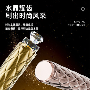 แปรงสีฟันลิปสติก 3 แพ็ค แปรงสีฟันพกพาขนแปรงนุ่มแบบพรีเมียม พับได้ - Product Image 1