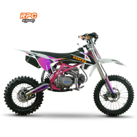 Moto tout-terrain à essence pour adultes, 125CC, 150CC, 190CC, 4 temps, sport, pitbike, certifiée CE, vente chaude