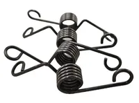 Ressort de torsion personnalisé avec pattes crochettées pour composants mécaniques OEM