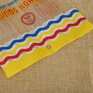 Bolsa con cremallera de plástico para comida de ocio transparente impresa con logotipo personalizado con sello lateral de bolsa de color exquisito para uso en exposiciones - Product Image 6