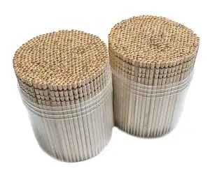 Custom Healthy Nature Material Disposable Toothpick Bamboo