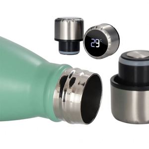 Botella Inteligente de Acero Inoxidable con Aislamiento al Vacío y Pantalla LED de Temperatura, 17oz 500ml 350ml, Tipo Colo Flask - Product Image 2