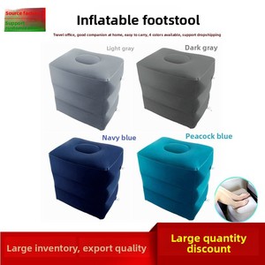 Kids Flight Sleeping Footrest Pillow Resting Pillow on Airplane <b>Car</b> Bus Pillow <b>Inflatable</b> Travel Foot Pillow Foot Pad - Product Image 3