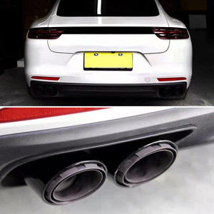 Nouveaux tuyaux d'échappement de remplacement à quatre sorties modifiés 2017-2023, échappement sport en option pour Panamera 971 2.9T - Product Image 2