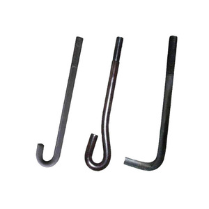 Boulons d'ancrage Wan Chen M24 en acier au carbone Q235, filetage au sol, norme nationale pour la construction d'éclairages publics - Product Image 3