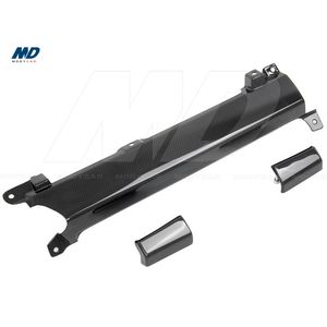 Console centrale en fibre de carbone et contour d'aération (3 pièces) (armure toile) pour Ferrari 2011 2013-458 Italia et Spider - Product Image 1