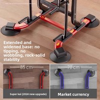 Barras Paralelas de Acero para Interiores, de Pared o de Pie, Equipo de Gimnasio Integrado para Entrenamiento en Casa, Venta al Por Mayor