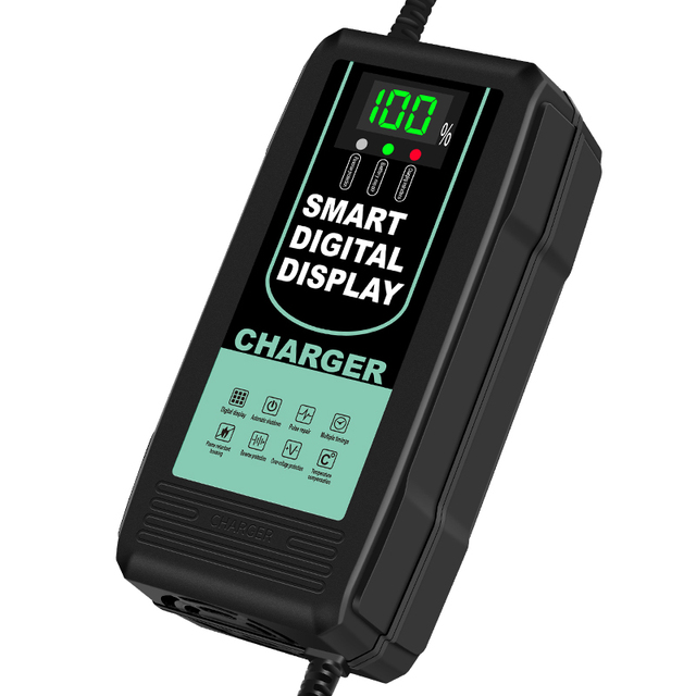 Electric Bike Charger 36V 48V 60V 72V 96V Portable Electric Car Charger Lead Acid Battery Charger 220W 82-83V for Scooter Bikes