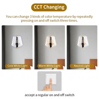 Lampe murale de chevet au design créatif simple, dorée, à suspendre, pour chambre à coucher, lampe de lecture murale