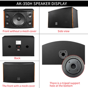Professional Home KTV Sound System Party Audio Speaker Equipment With Two <b>Wireless</b> <b>Microphones</b> Wooden Home KTV Sound Sys - Product Image 3