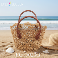 Sac de shopping multifonctionnel élégant pour femmes, en dentelle, imperméable, écologique, 22x12x17 cm, panier de plage, double poignée, organisateur de Pâques