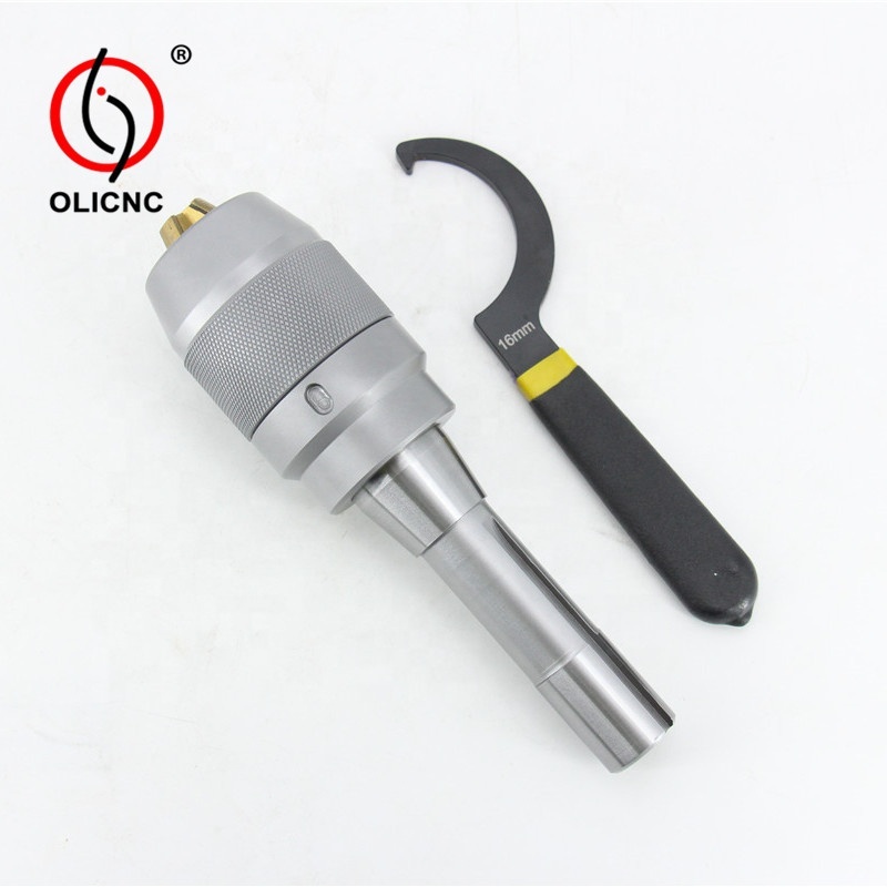 Proveedor de fabricación LD de la mandíbula tipo 1-16mm integrado sin llave taladro Chuck Morse Taper/recto/ r8 Shanks