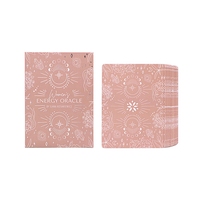 Impression de cartes Oracle d'énergie cartes de Tarot vierges espagnoles cartes d'affirmation personnalisées allemandes avec boîte