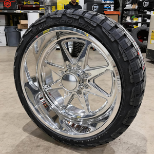SHIN Forged Truck Wheels Deep Dish Polish Chrome <strong>Wide</strong> Wheel <strong>Rim</strong> for 20 GMC Ford 6x139.7 8x165.1 8x200 20 22 24 26 28 30 Inch - Product Image 2
