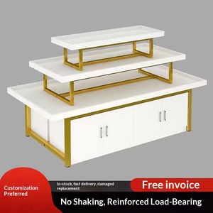 Expositor <span class=keywords><strong>de</strong></span> doble cara y tres niveles Nakajima para supermercados, ideal para promoción <span class=keywords><strong>de</strong></span> productos <span class=keywords><strong>de</strong></span> maternidad, bebé, joyería y cosméticos. - Product Image 3