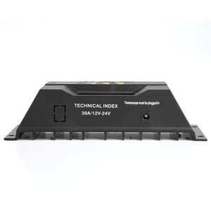 ตัวควบคุมการชาร์จพลังงานแสงอาทิตย์แบบ PWM 12/24V 30A พร้อมหน้าจอดิจิตอลสำหรับระบบพลังงานแสงอาทิตย์ - Product Image 4