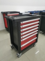 CE 258 pièces Autres outils à main pour réparation automobile, coffre à outils roulant en acier inoxydable / chariot / armoire à outils / chariot à roulettes / caja de herramientas