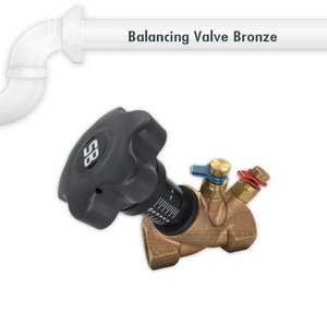 Bomba de Agua Neumática de Diafragma con Control Hidráulico de Bronce para Aplicaciones de Alta Temperatura - Product Image 4
