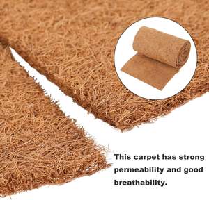 Tapis en fibre de coco biodégradable et écologique, tapis en fibre de coco naturelle pour la plantation à la maison et au jardin, multi-usages - Product Image 5