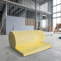 Rouleau d'isolation en laine de verre avec feuille d'aluminium pour toiture et structure en acier