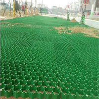 Grille de pavage en gazon écologique, robuste, en nid d'abeille, pour les pelouses des parkings, les jardins et l'aménagement vert