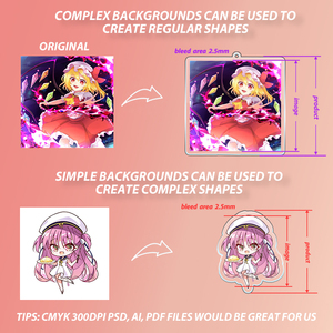 Hanxin âm mưu quà tặng, công ty Quà tặng khuyến mãi, hàng loạt giá thấp, số lượng lớn các điểm tùy chỉnh tùy chỉnh Acrylic Keychain - Product Image 3