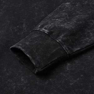 Vintage Fleece <b>Sweatshirts</b> 430gms 100% Cotton Heavy <b>Sweatshirt</b> Custom Puff Printing <b>Men</b> Stylish <b>Sweatshirt</b> - Product Image 3