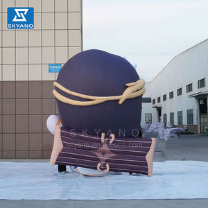 Répliques de personnages de Wuxia gonflables publicitaires Personnage de bandes dessinées géant gonflable assis pour Cosplay - Product Image 6